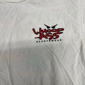 White Graphic T-Shirt with Cartoon Design